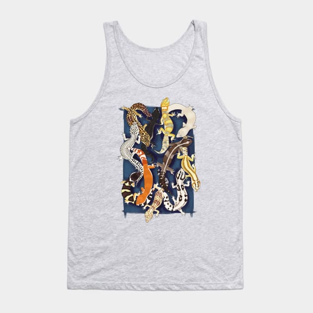 Gecko overload Tank Top by BraincellsGone